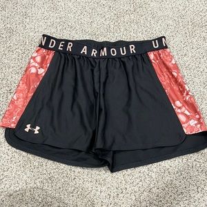 Under Armour short in orange